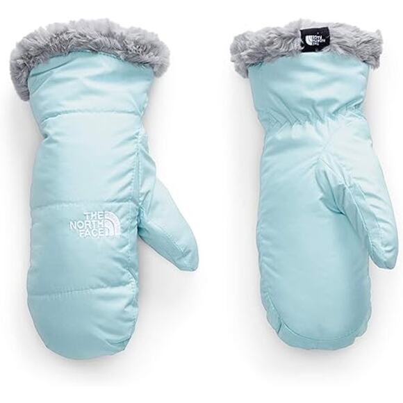 THE NORTH FACE Girls' Mossbud Swirl Mitt Youth-Starlight Blue-Small-NWT-C202